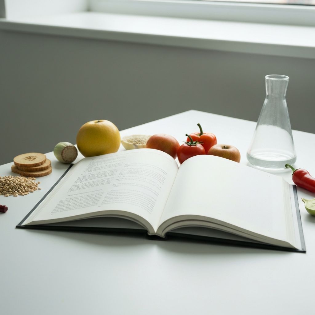 Ilustrasi penelitian ilmiah tentang nutrisi